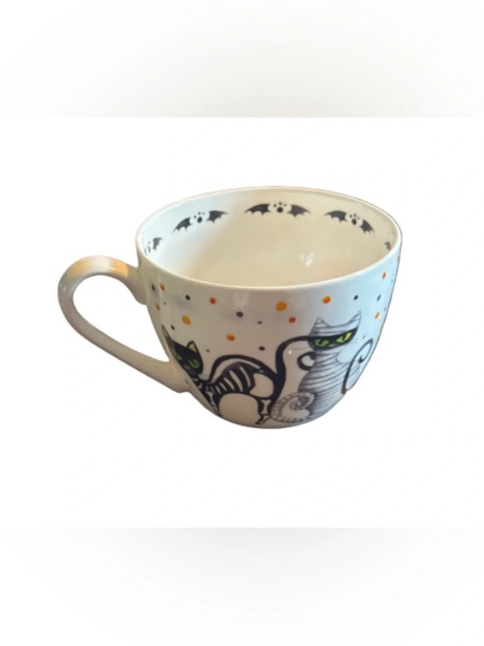 Portobello by design Halloween  Cat-Themed Ceramic  Mug